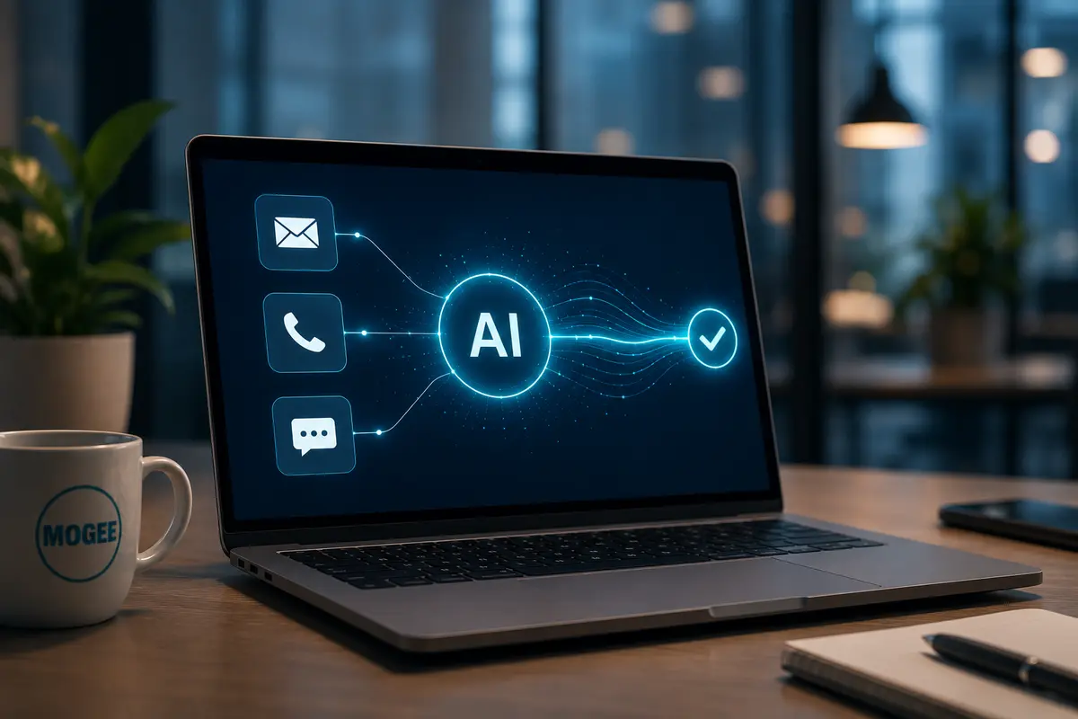 AI automatiseert e-mail, telefoon en chatcommunicatie